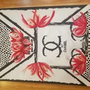 CANVAS "SHE FANCY TOO" WALL ART